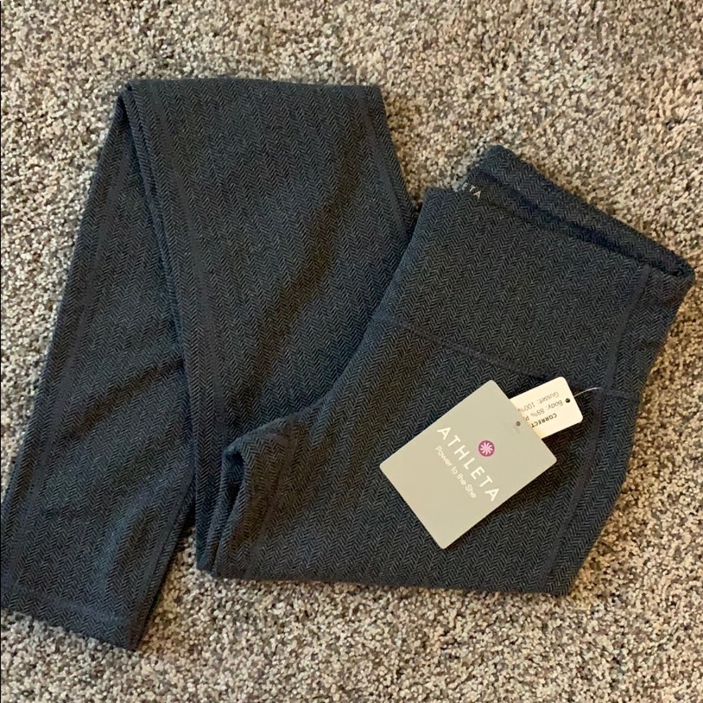 NWT Athleta Herringbone Chaturanga  Small Tall